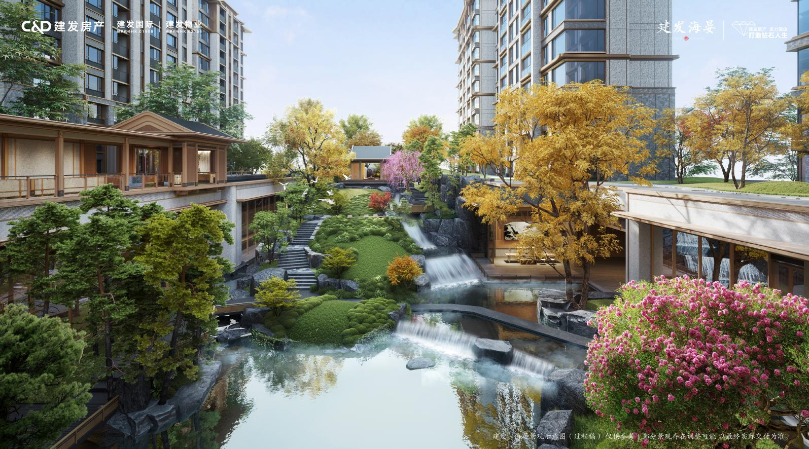 (北京建发·海晏园林效果图)