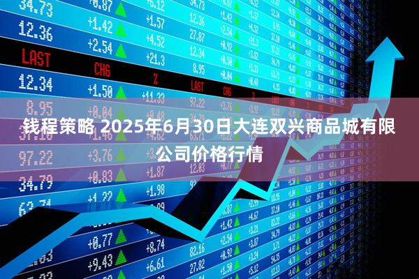 钱程策略 2025年6月30日大连双兴商品城有限公司价格行情
